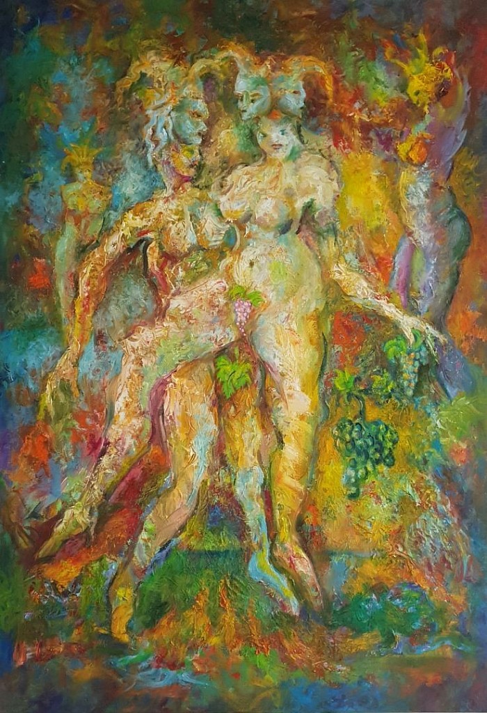 Bacchanale 116 x 81 cm