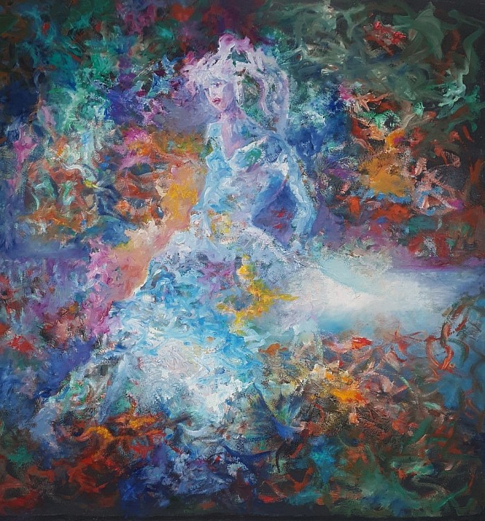 Sylphide 100 x100 cm